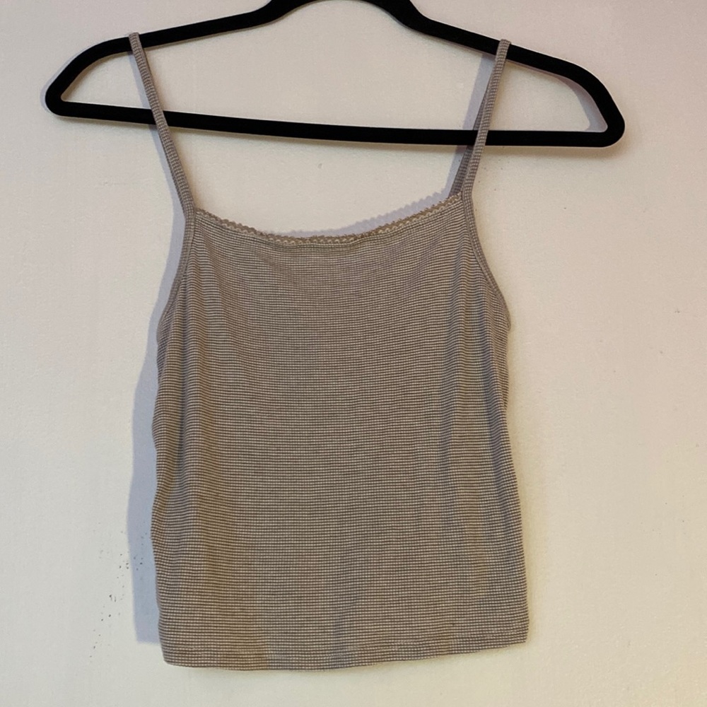 Cream Tank Top
